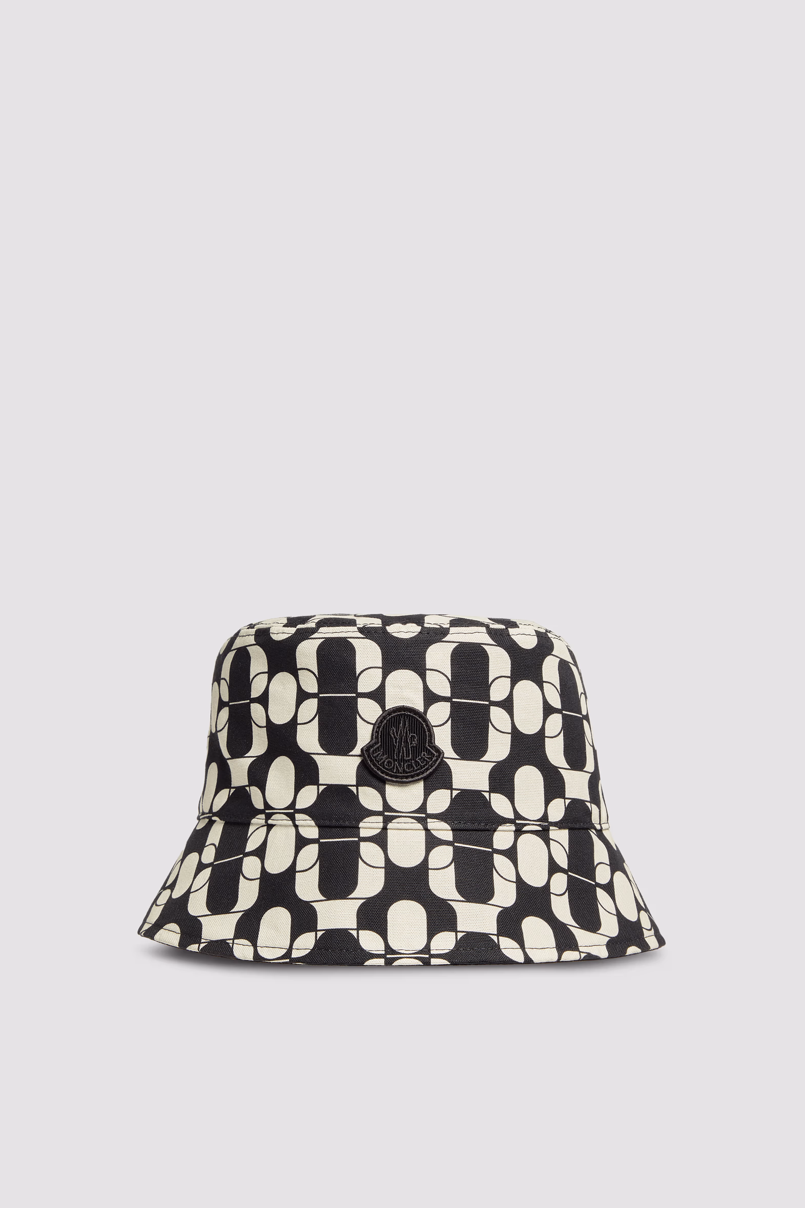 Bob réversible en toile de coton Femmes Noir & Blanc Moncler 0